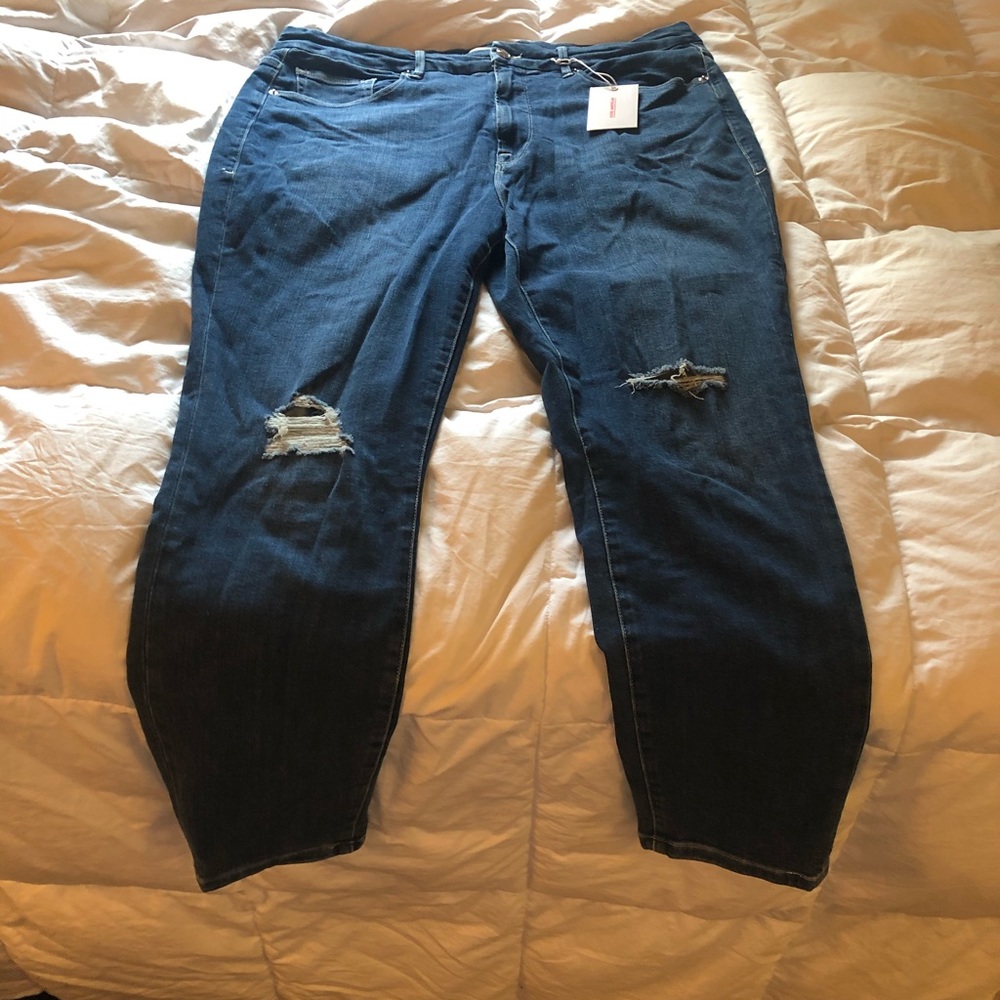 BNWT Good American Good Waist Sz 18 jeans